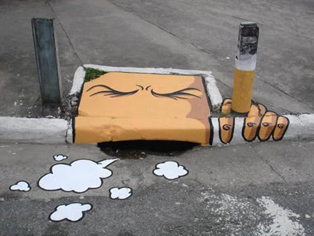 Street Art Street Smoker